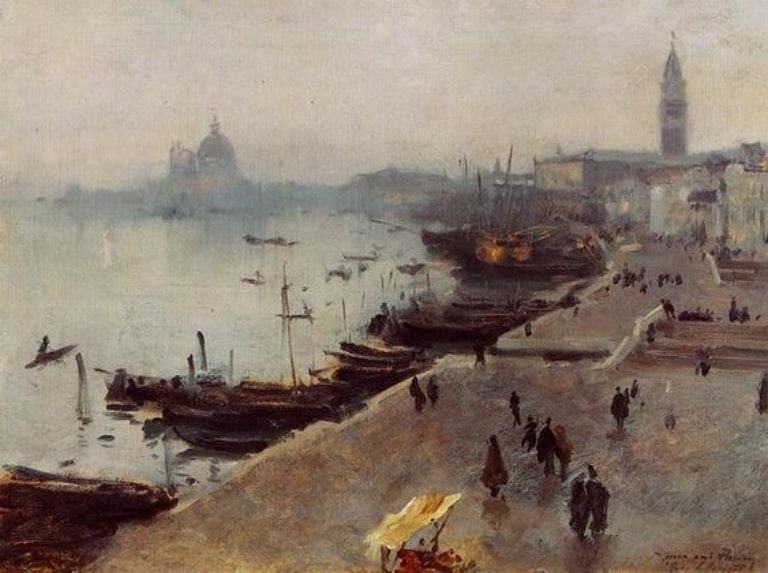 John Sargent’s “Venice in the Fog”