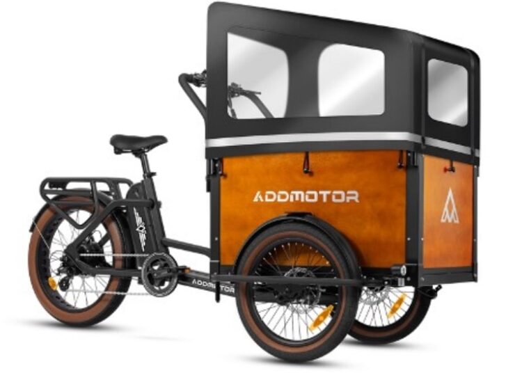 effortless family journeys discover the addmotor e 325 cargo electric bike