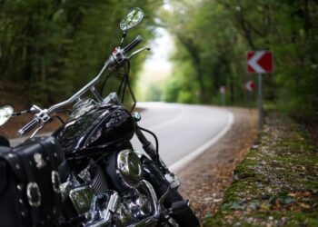 exploring houstons surrounding areas on a rental motorcycle